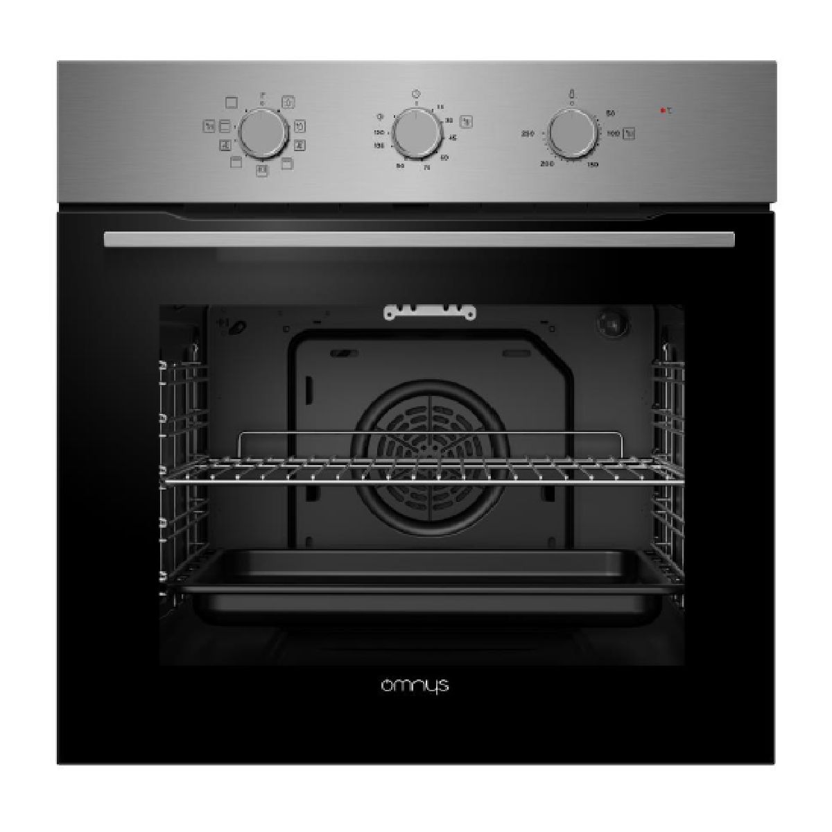 Image of suggested product: OMNYS OV7009MRIN Εντοιχιζόμενος Φούρνος 70Lt, Inox