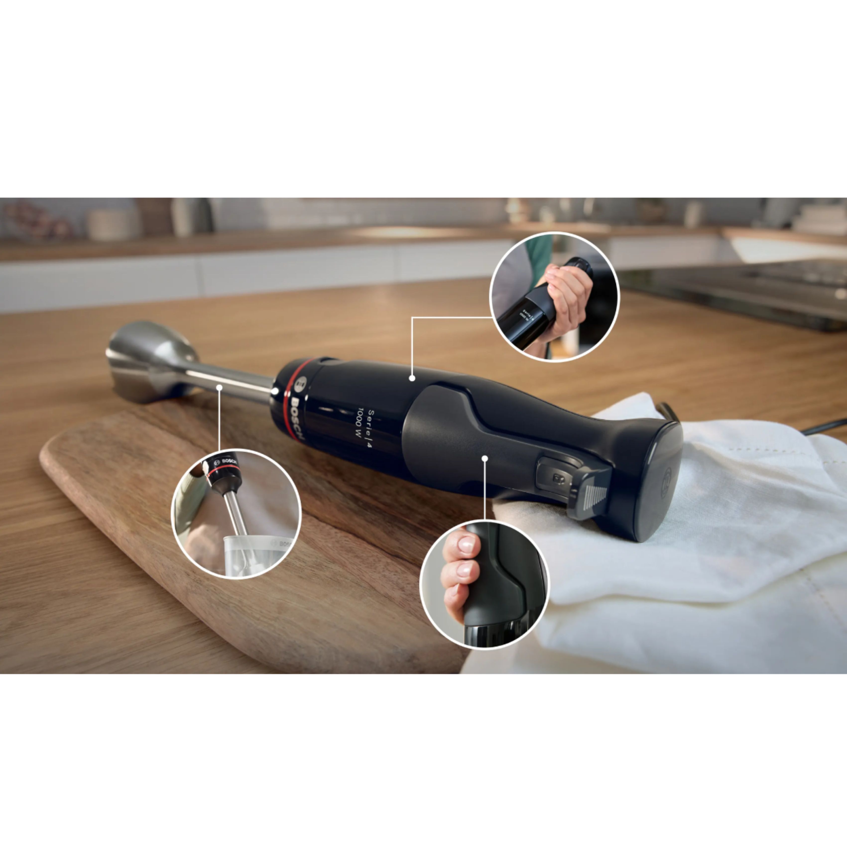 BOSCH MSM4B621 Ραβδομπλέντερ, Μαύρο | Bosch| Image 2