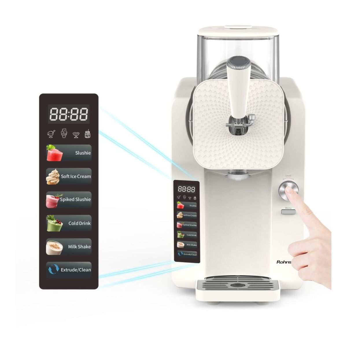 ROHNSON R-5650 Soft n Serve Παγωτομηχανή  | Rohnson| Image 2