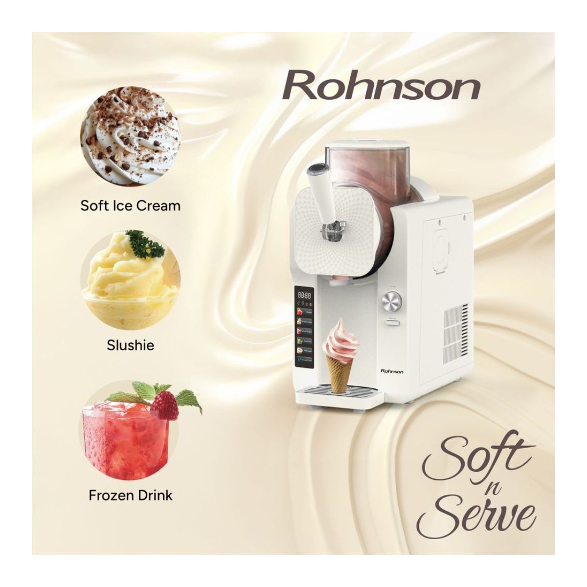 ROHNSON R-5650 Soft n Serve Παγωτομηχανή  | Rohnson| Image 8