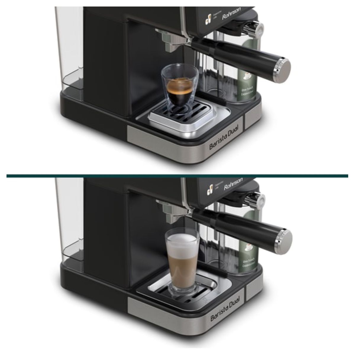 ROHNSON R-98082 Barista Dual Hot & Cold Μηχανή Εσπρέσσο, Μαύρο | Rohnson| Image 8