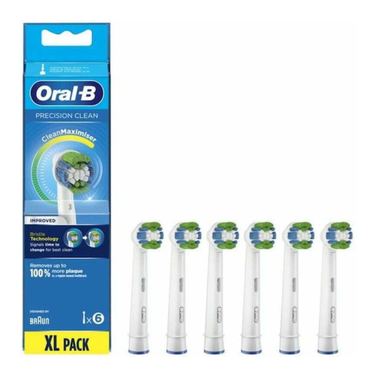 BRAUN Oral-B EB20RB Ανταλλακτικές Κεφαλές για Ηλεκτρική Οδοντόβουρτσα, 6 Τεμάχια | Braun| Image 1