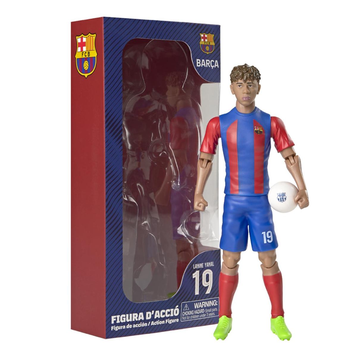 BANBO TOYS Φιγούρα Ποδοσφαίρου FC Barcelona Lamine Yamal, 20cm | Banbo-toys| Image 1