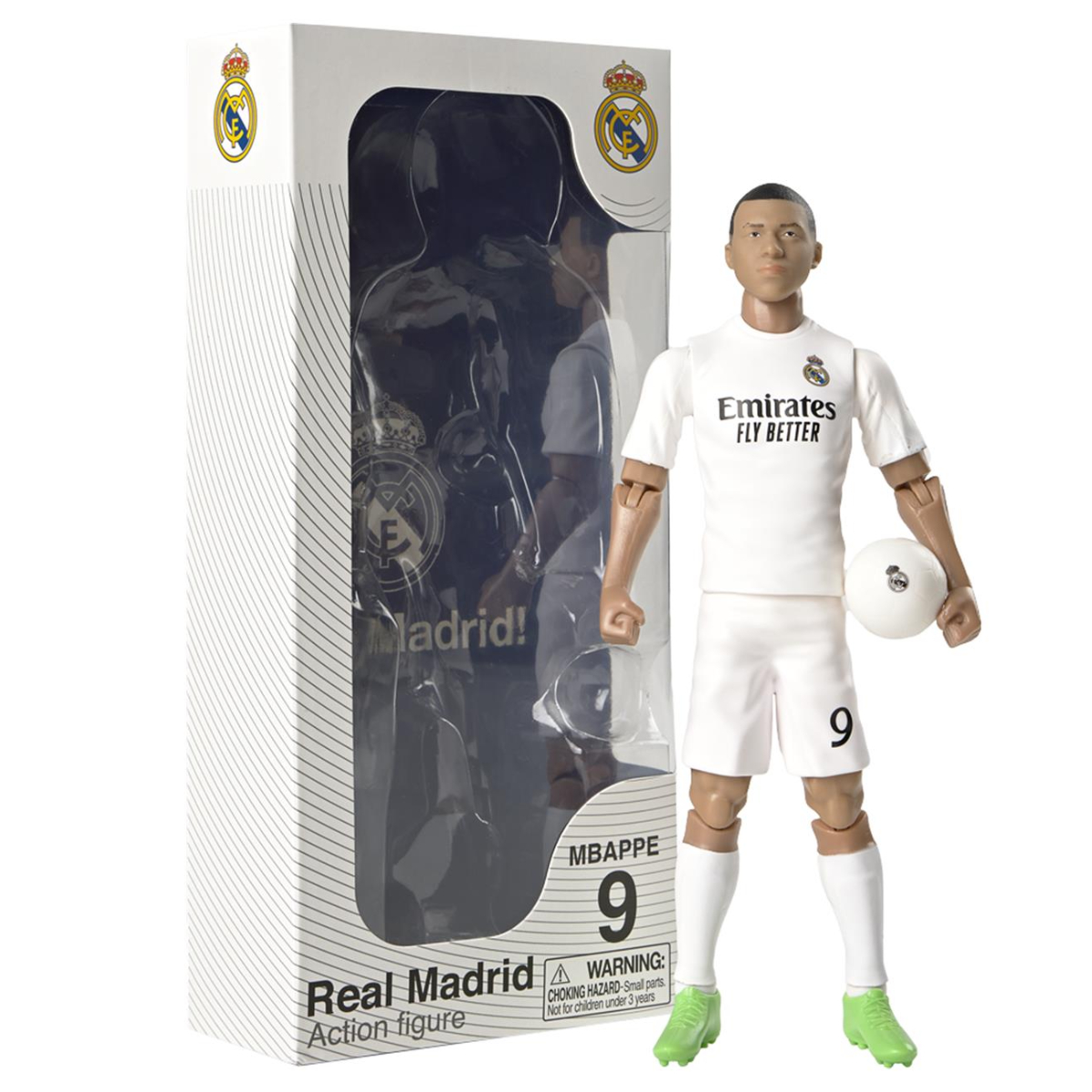 BANBO TOYS Φιγούρα Ποδοσφαίρου Real Madrid Kylian Mbappe, 20cm | Banbo-toys| Image 1
