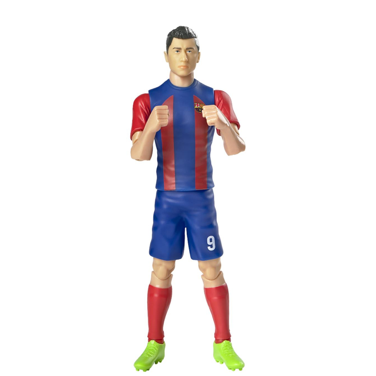 BANBO TOYS Φιγούρα Ποδοσφαίρου Fc Barcelona Robert Lewandowski, 20cm | Banbo-toys| Image 4