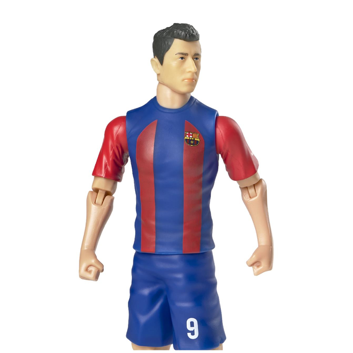 BANBO TOYS Φιγούρα Ποδοσφαίρου Fc Barcelona Robert Lewandowski, 20cm | Banbo-toys| Image 5