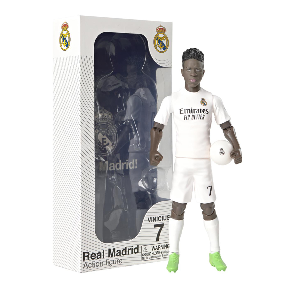 BANBO TOYS Φιγούρα Ποδοσφαίρου Real Madrid Vinicius, 20cm | Banbo-toys| Image 1