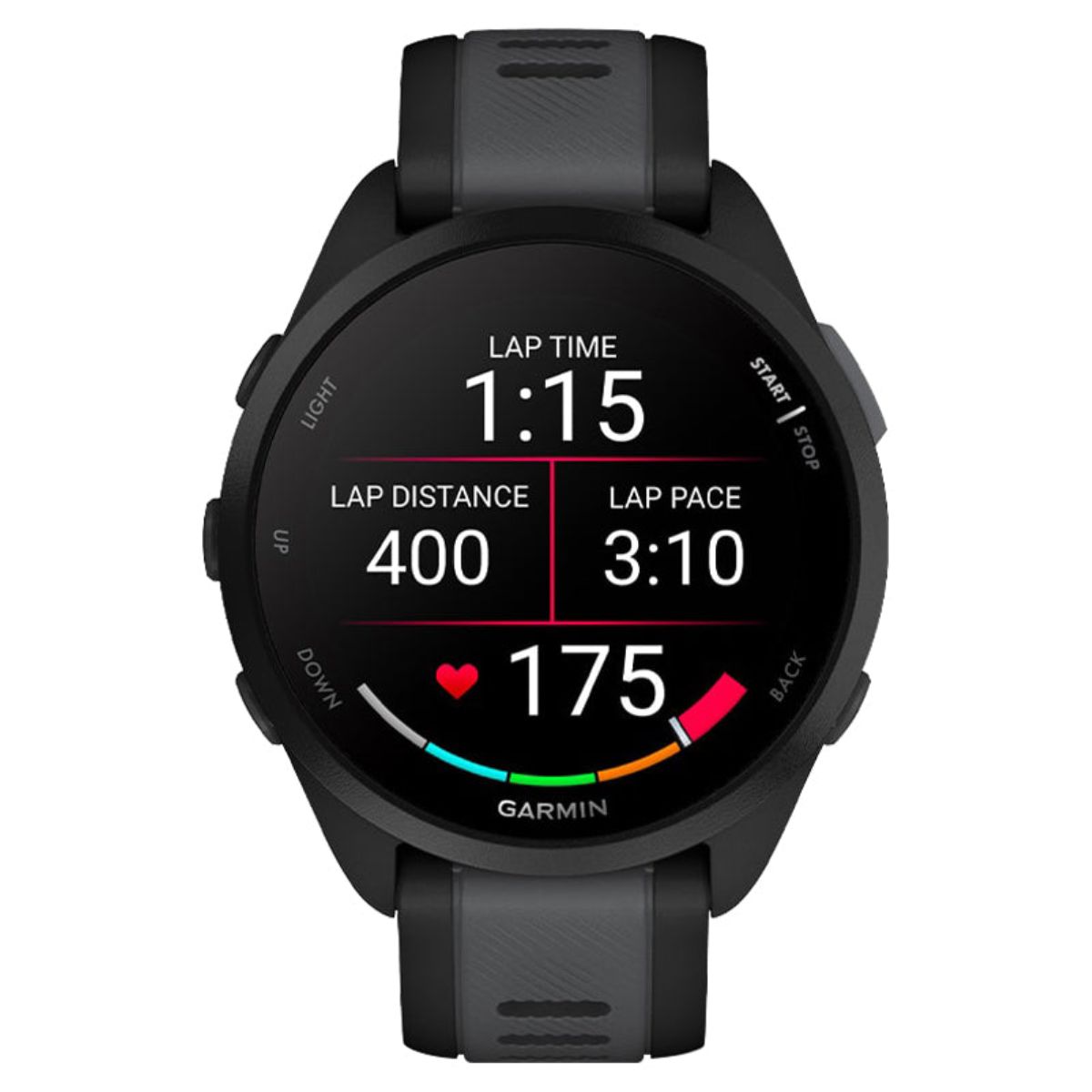 GARMIN 010-02863-30 Forerunner 165 Music Smartwatch, Μαύρο | Garmin| Image 4