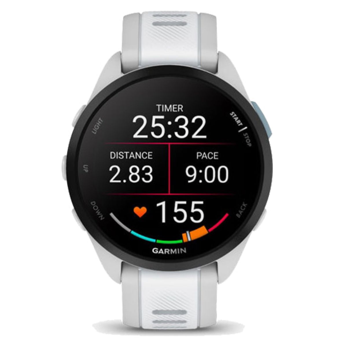 GARMIN 010-02863-31 Forerunner 165 Music Smartwatch, Άσπρο | Garmin| Image 2
