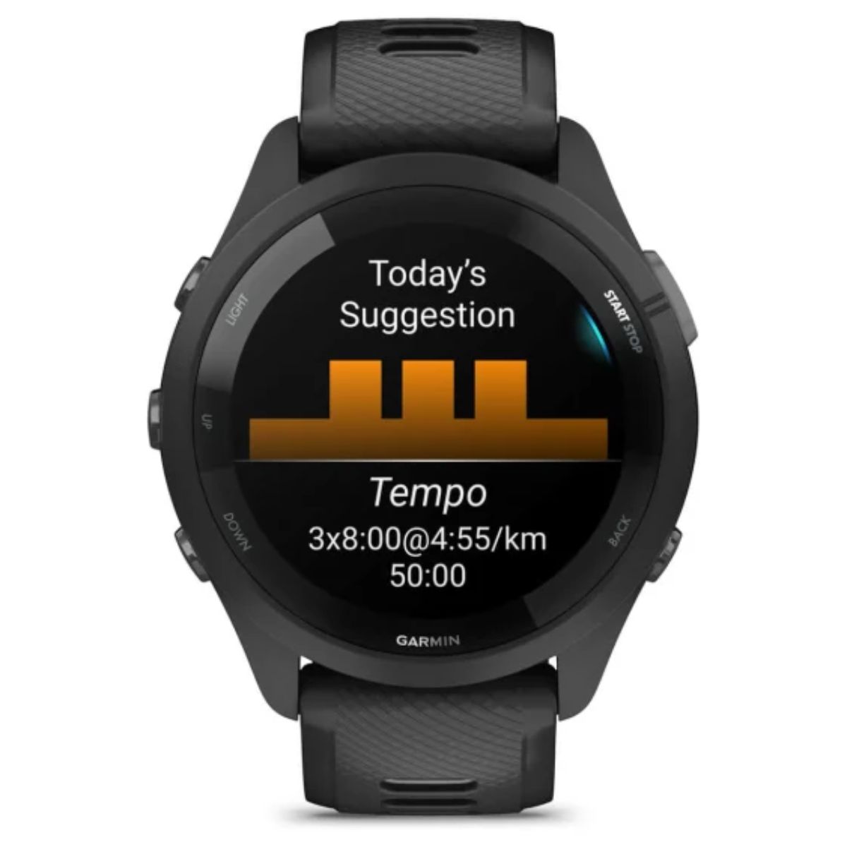GARMIN 010-02810-10 Forerunner 265 Music Smartwatch, Μαύρο | Garmin| Image 5