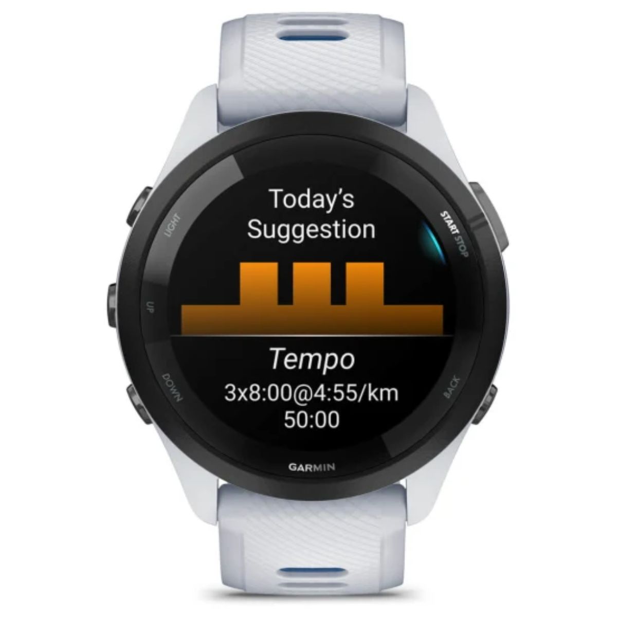 GARMIN 010-02810-11 Forerunner 265 Music Smartwatch, Whitestone | Garmin| Image 6