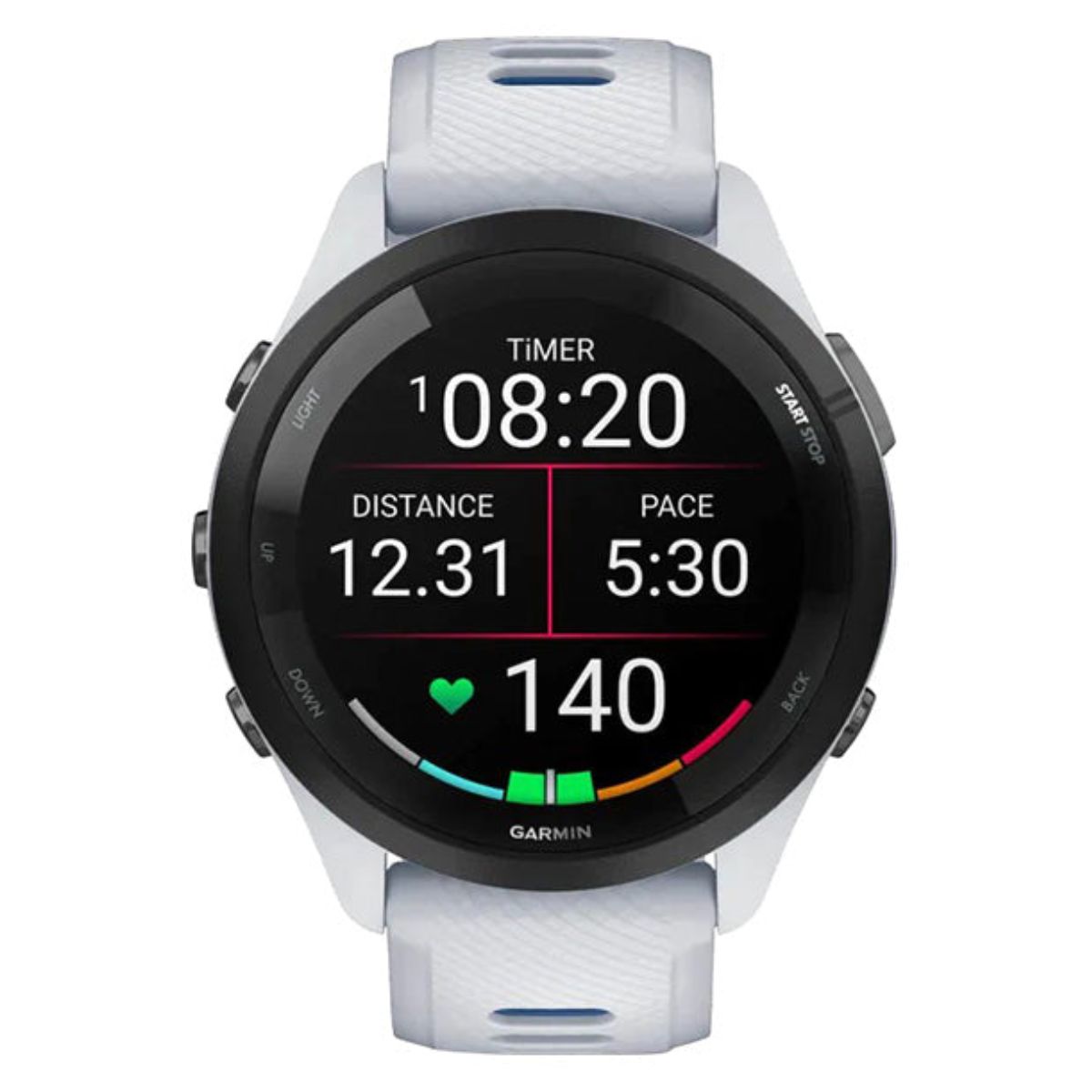GARMIN 010-02810-11 Forerunner 265 Music Smartwatch, Whitestone | Garmin| Image 3