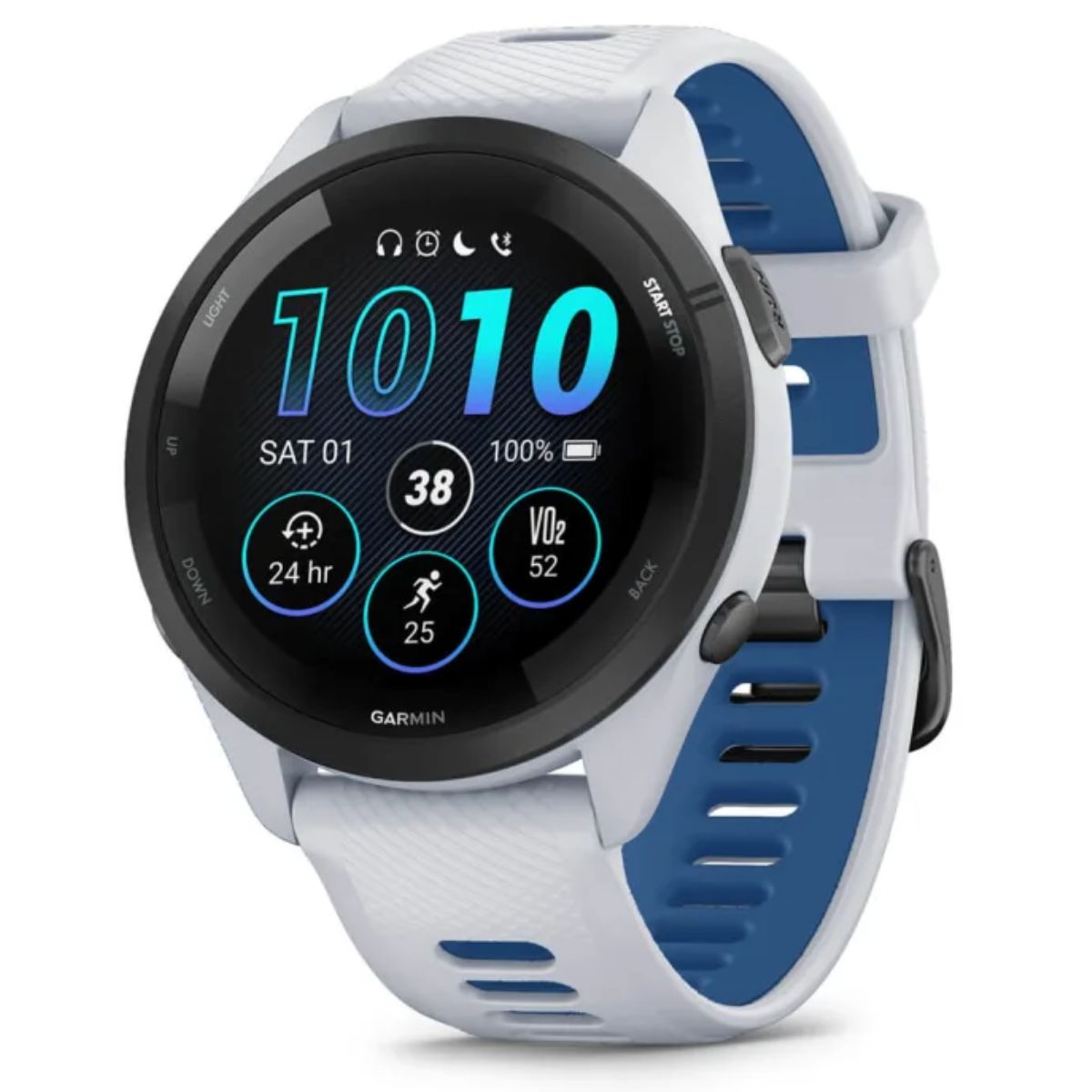 Image of suggested product: GARMIN 010-02810-11 Forerunner 265 Music Smartwatch, Whitestone