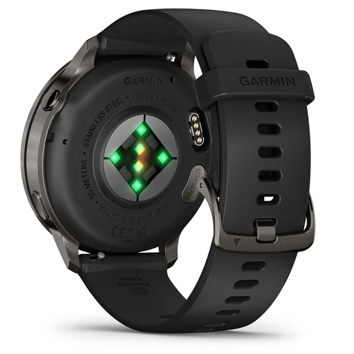 GARMIN 010-03014-00 Venu 4 Smartwatch 45mm, Μαύρο  | Garmin| Image 2