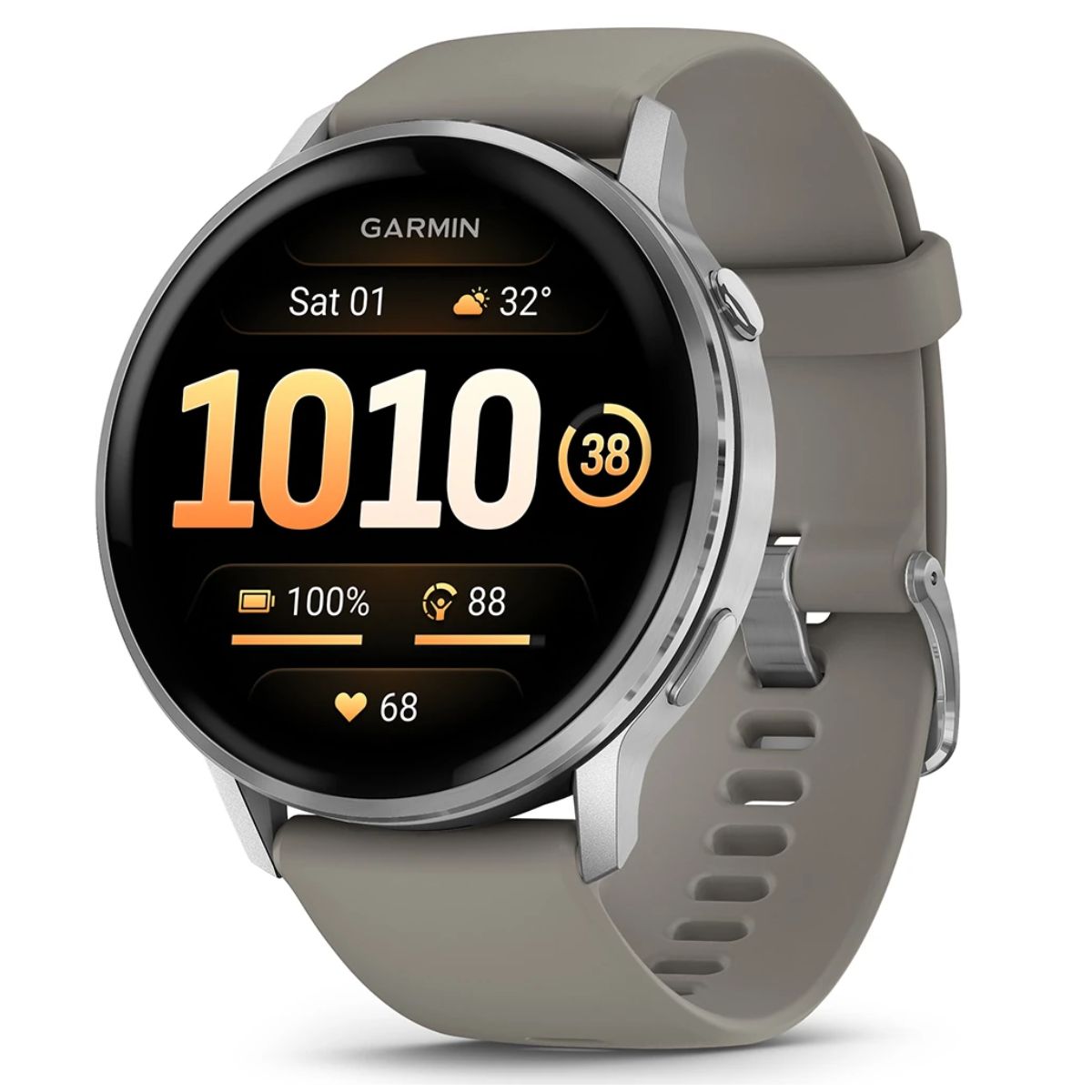 Image of suggested product: GARMIN 010-03014-02 Venu 4 Smartwatch 45mm, Γκρίζο / Σιτρόν