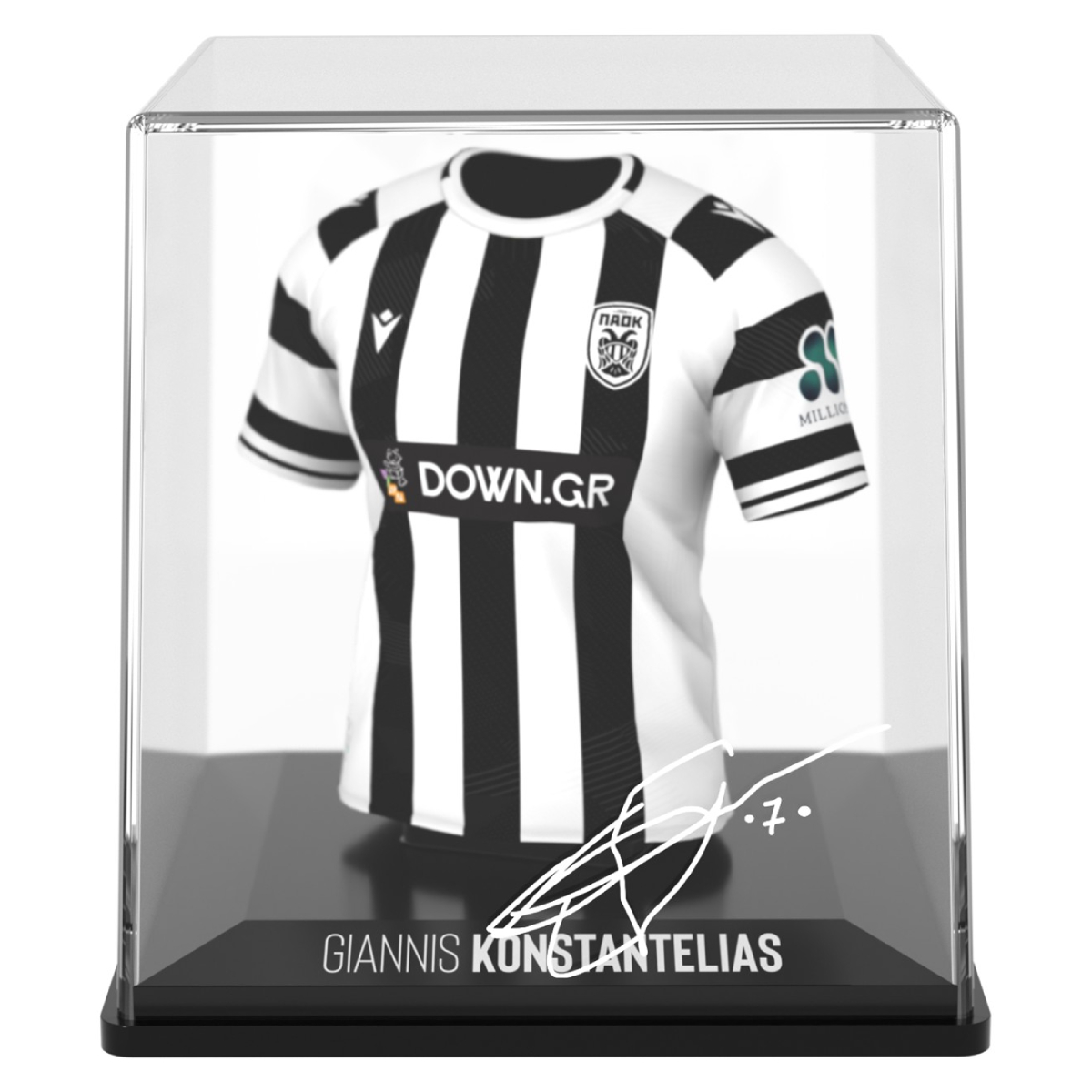 FANCOLLEX MyJersey Φανέλα Ποδοσφαίρου ΠΑΟΚ Home 25/26 Γιάννης Κωνσταντέλιας | Fancollex| Image 1