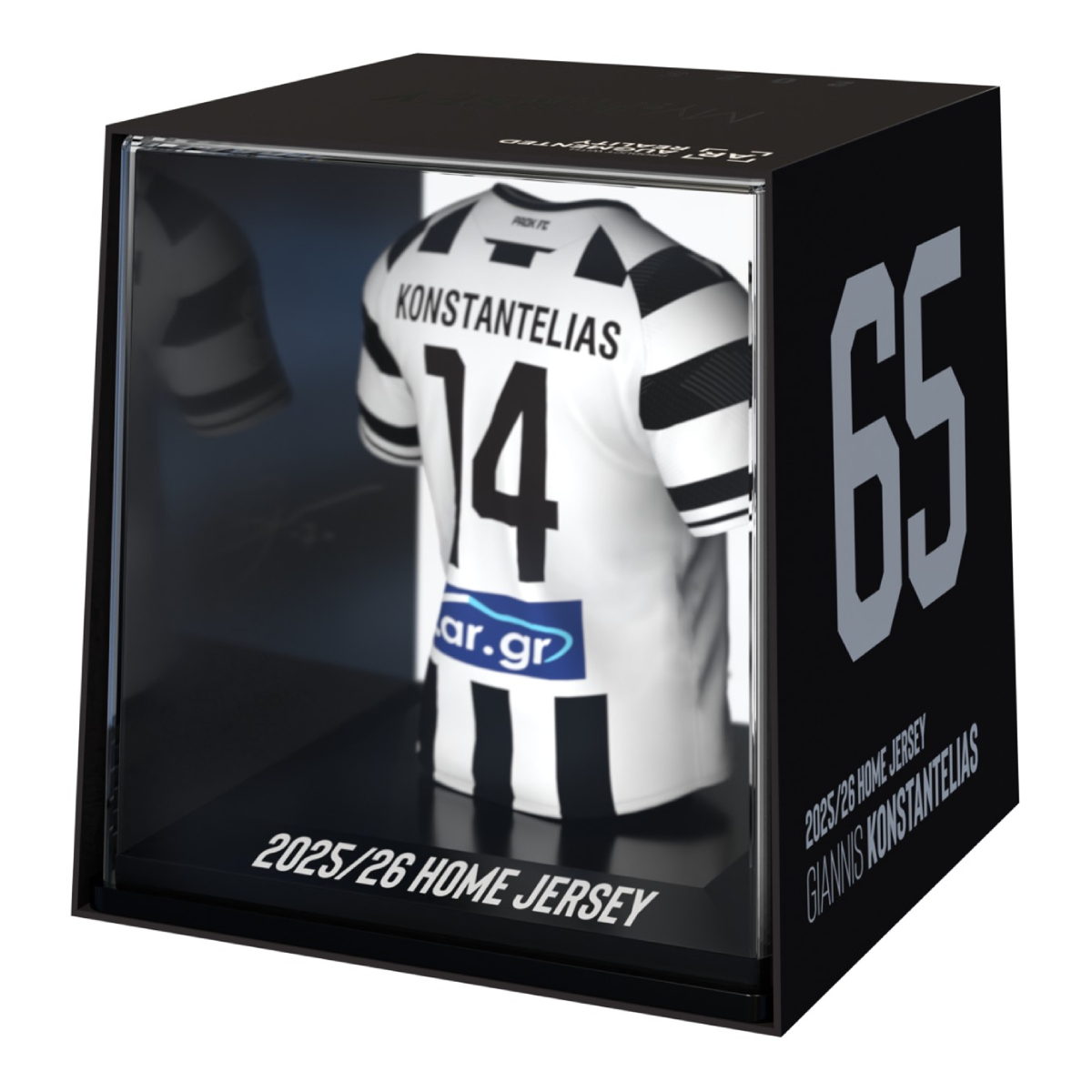 FANCOLLEX MyJersey Φανέλα Ποδοσφαίρου ΠΑΟΚ Home 25/26 Γιάννης Κωνσταντέλιας | Fancollex| Image 3