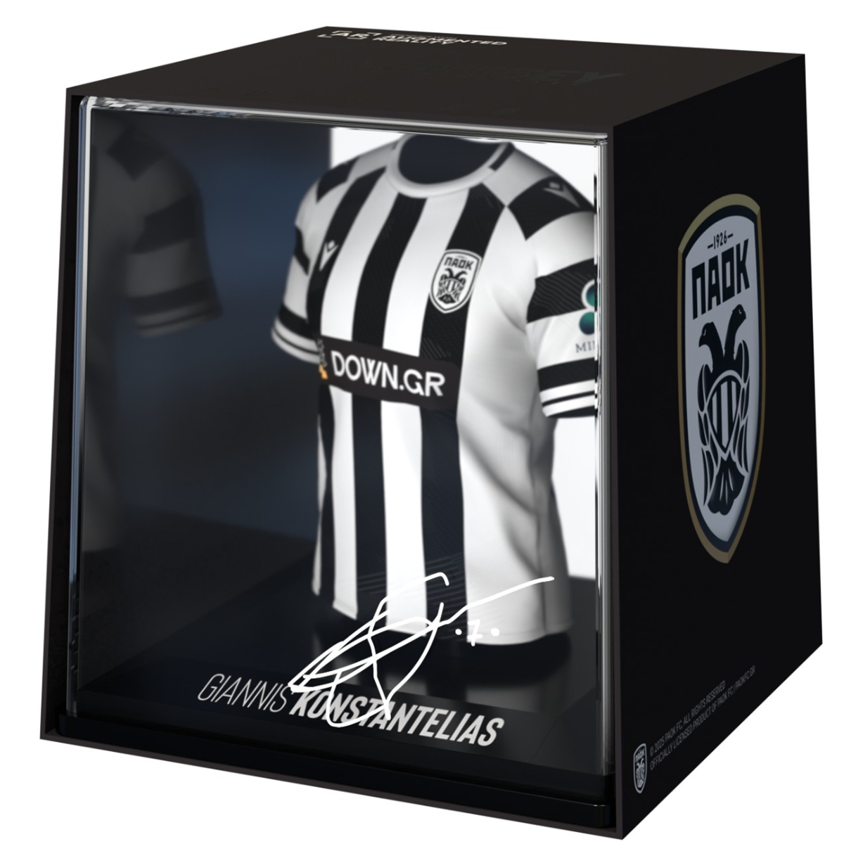 FANCOLLEX MyJersey Φανέλα Ποδοσφαίρου ΠΑΟΚ Home 25/26 Γιάννης Κωνσταντέλιας | Fancollex| Image 4
