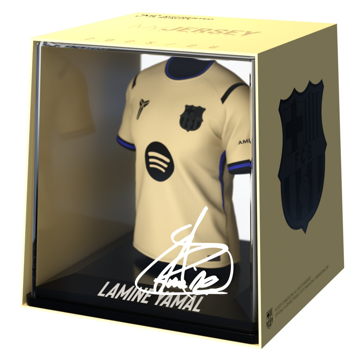 FANCOLLEX MyJersey Φανέλα Ποδοσφαίρου Barcelona Away 25/26 Lamine Yamal  | Fancollex| Image 1
