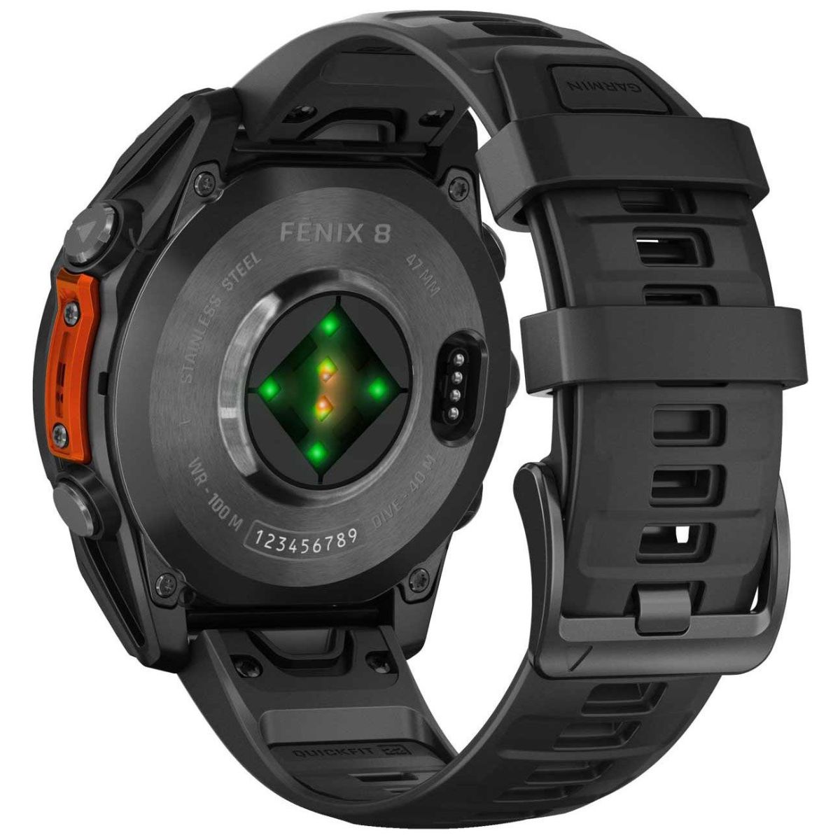 GARMIN 010-02904-00 Fenix 8 AMOLED Smartwatch, Γκρίζο με Μαύρο Λουράκι | Garmin| Image 4