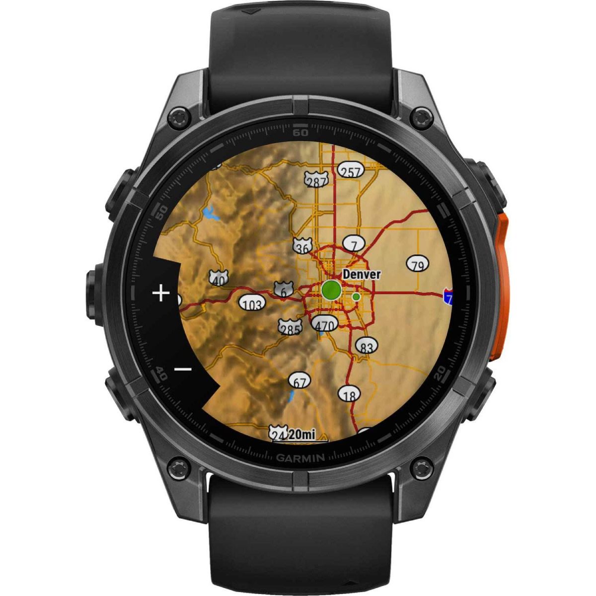 GARMIN 010-02904-00 Fenix 8 AMOLED Smartwatch, Γκρίζο με Μαύρο Λουράκι | Garmin| Image 6