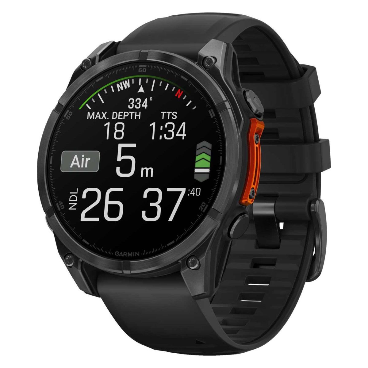 Image of suggested product: GARMIN 010-02904-00 Fenix 8 AMOLED Smartwatch, Γκρίζο με Μαύρο Λουράκι