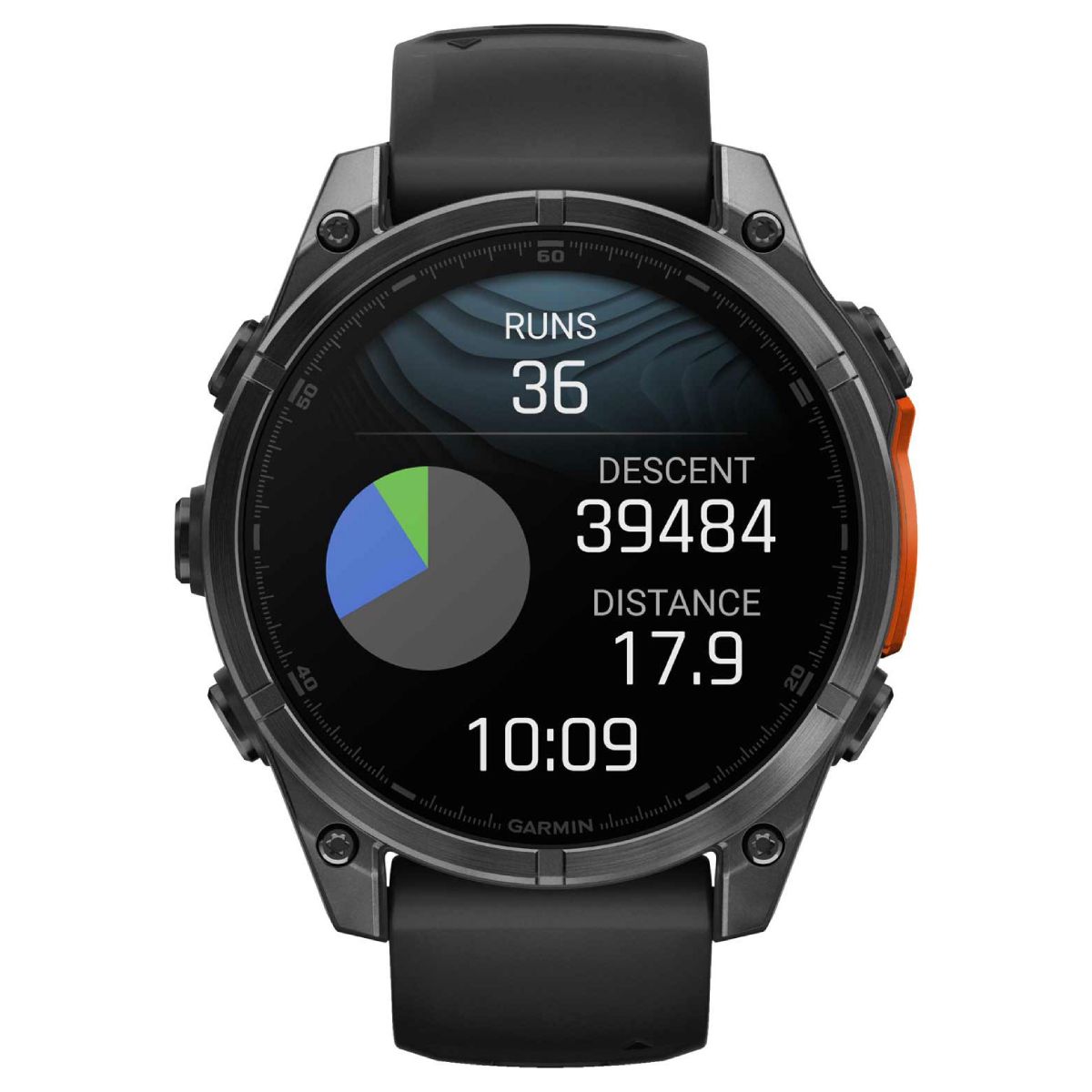 GARMIN 010-02904-00 Fenix 8 AMOLED Smartwatch, Γκρίζο με Μαύρο Λουράκι | Garmin| Image 5