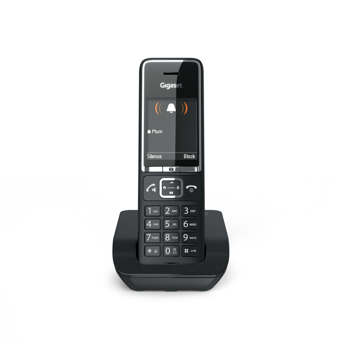 GIGASET Comfort 550 Ασύρματο Τηλέφωνο, Μαύρο | Gigaset| Image 4