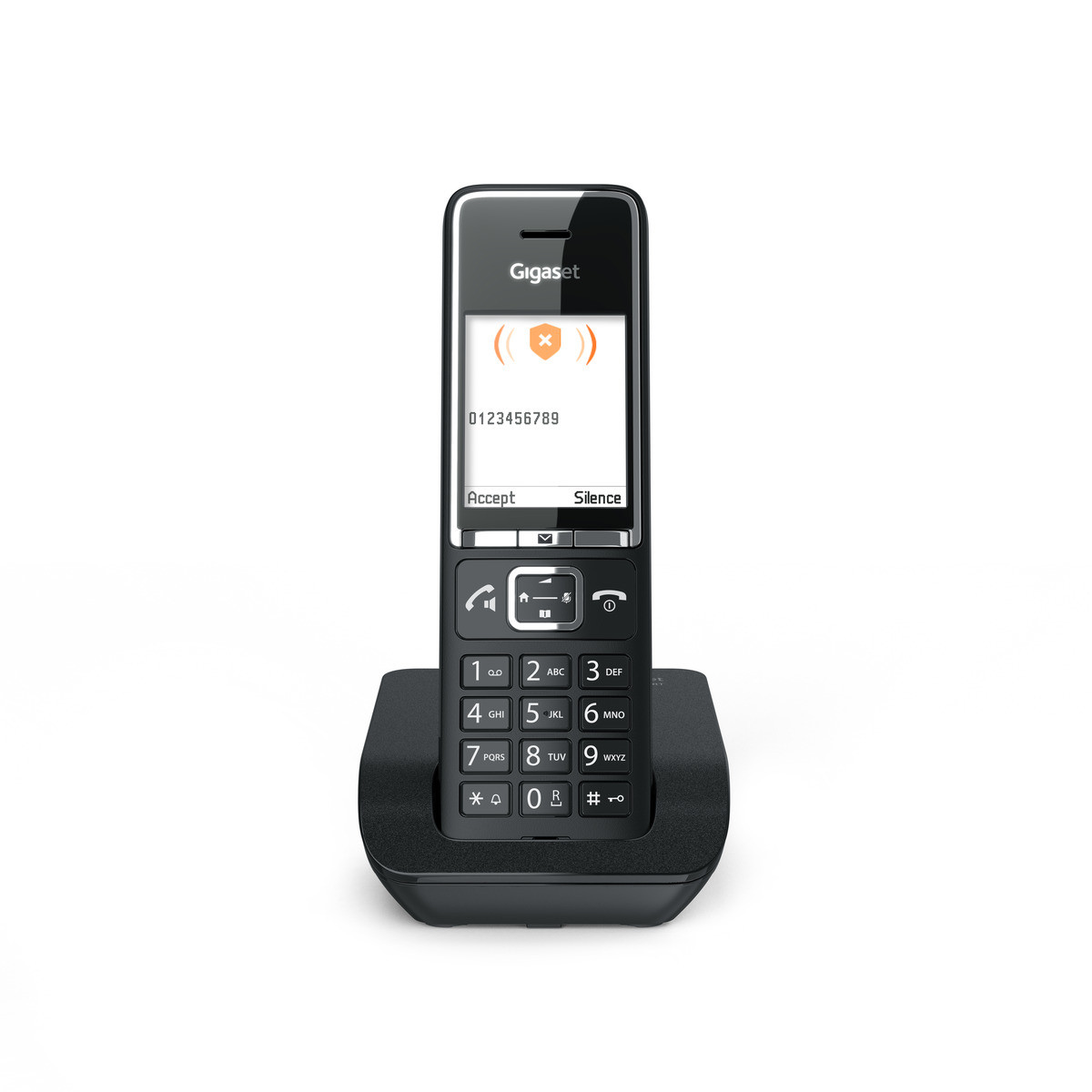 GIGASET Comfort 550 Ασύρματο Τηλέφωνο, Μαύρο | Gigaset| Image 7