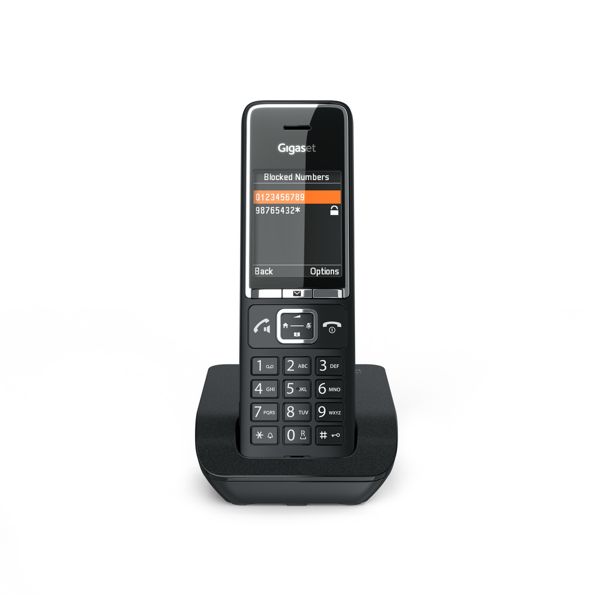 GIGASET Comfort 550 Ασύρματο Τηλέφωνο, Μαύρο | Gigaset| Image 8