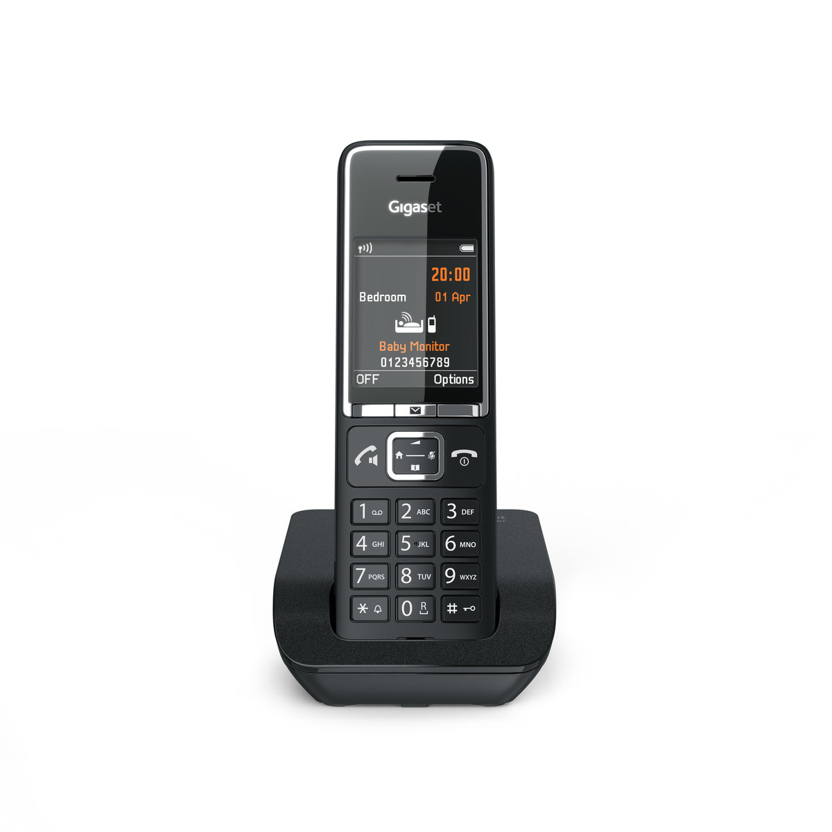 GIGASET Comfort 550 Ασύρματο Τηλέφωνο, Μαύρο | Gigaset| Image 9