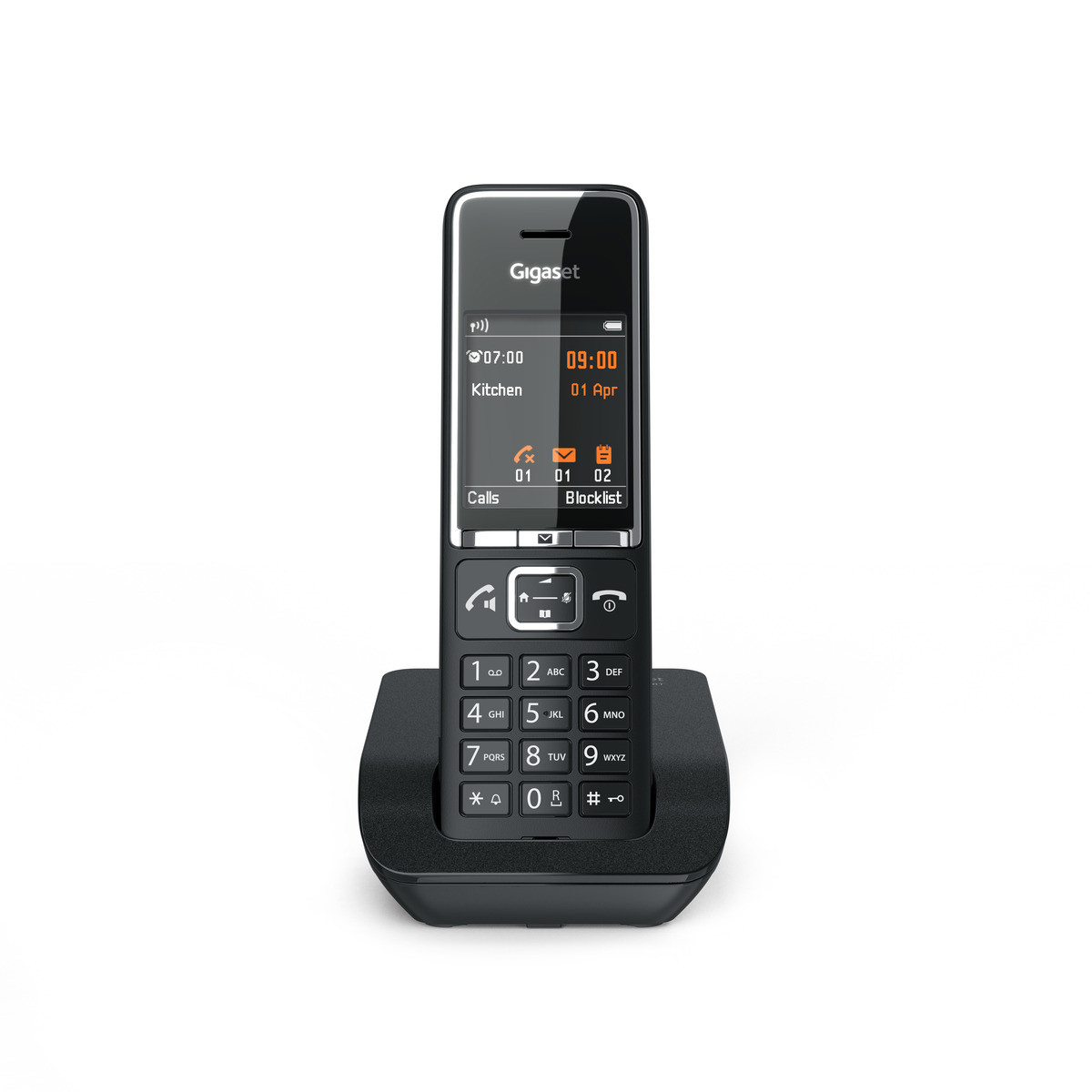 GIGASET Comfort 550 Ασύρματο Τηλέφωνο, Μαύρο | Gigaset| Image 10
