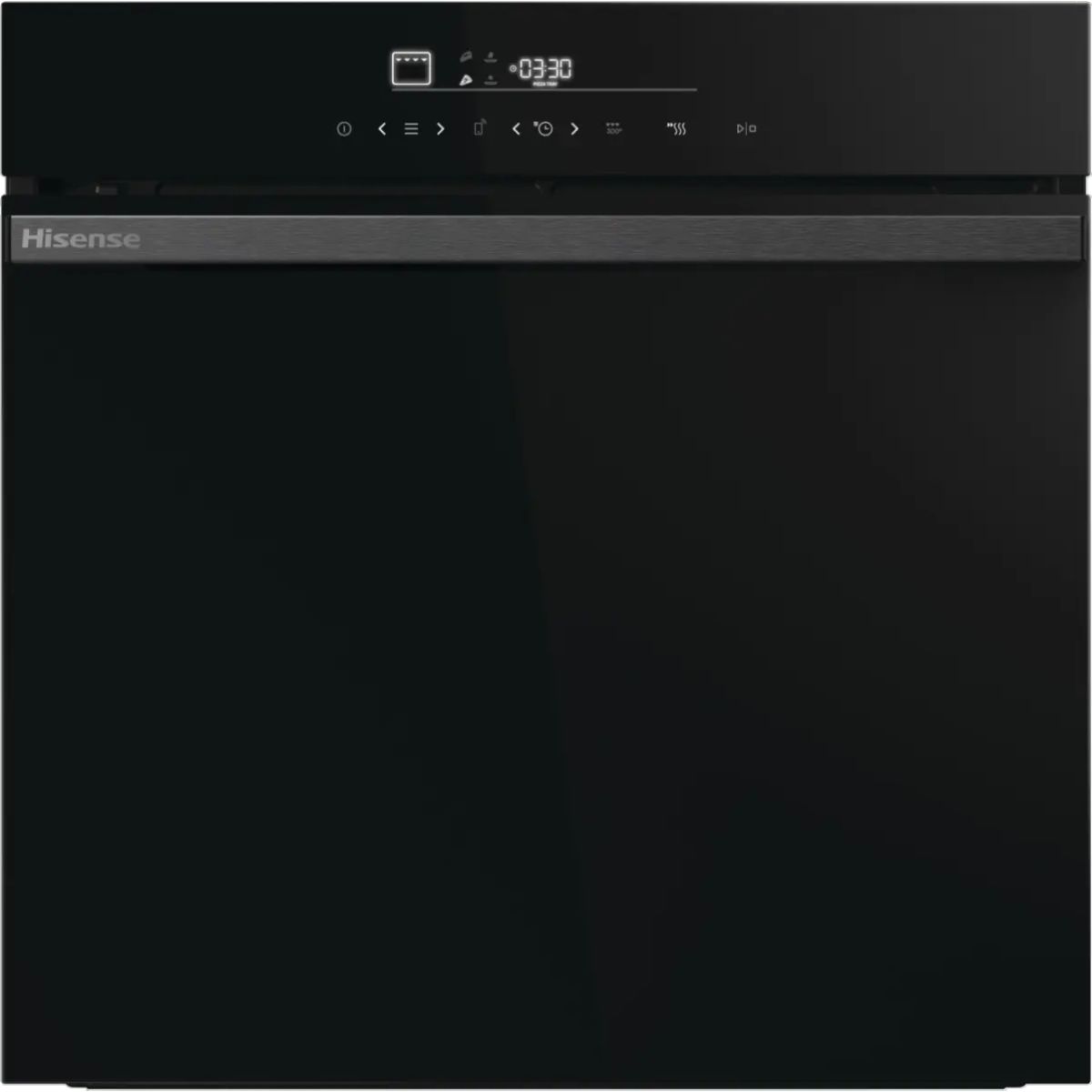 HISENSE HO66F PizzaChef Εντοιχιζόμενος Φούρνος με Πυρόλυση 77Lt, Μαύρο | Hisense| Image 1