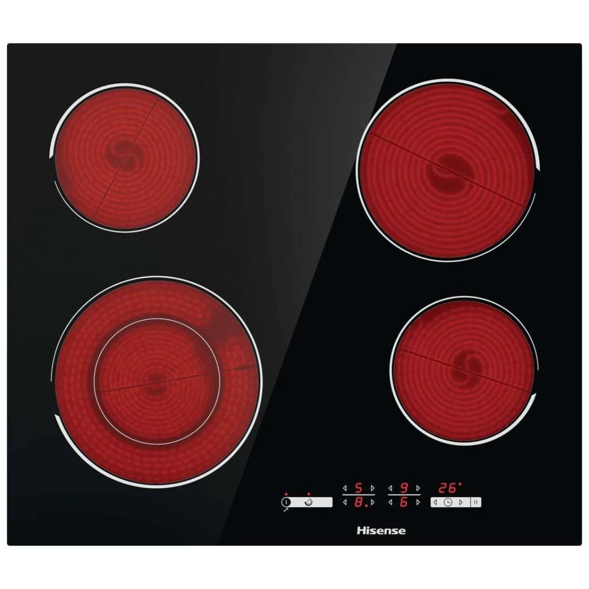 HISENSE E6432C Ceramic Hob, 60cm | Hisense| Image 1