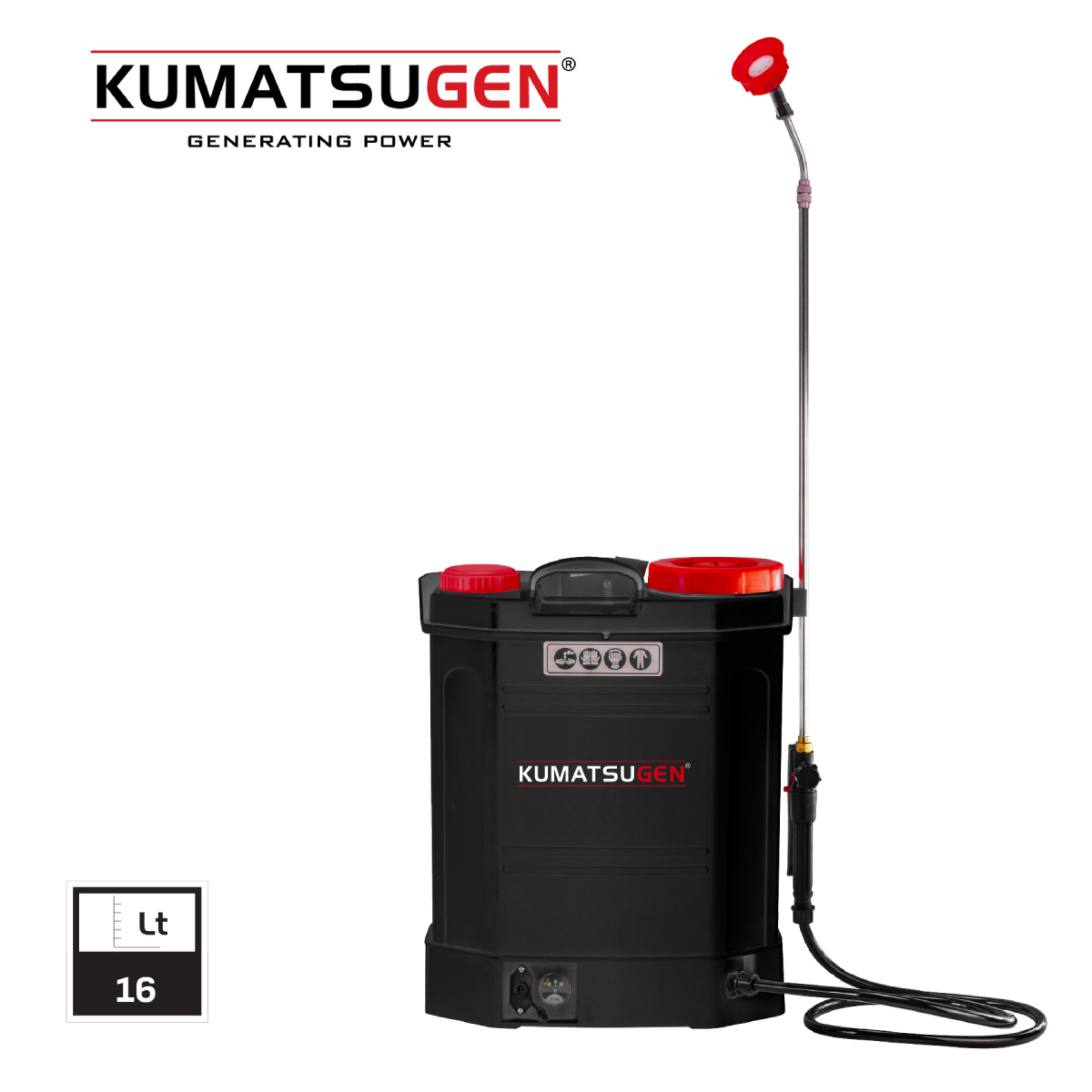 KUMATSUGEN KBS816 Ψεκαστήρας με Μπαταρία 8Αh | Kumatsugen| Image 1