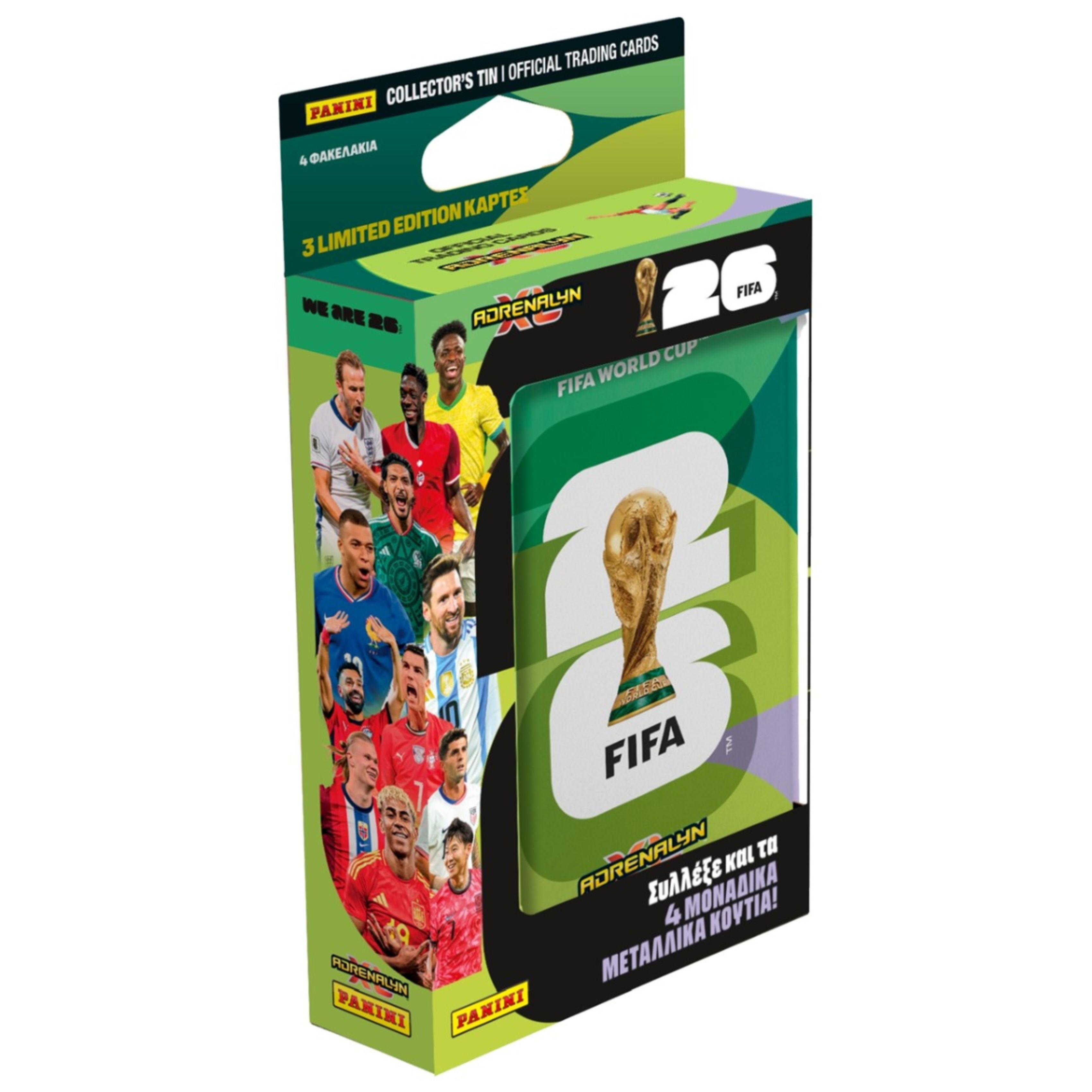 PANINI FIFA 118238 Συλλεκτικό Πακέτο Κάρτες Adrenalyn XL FIFA World Cup 2026 Metal Pocket Tin | Panini| Image 1