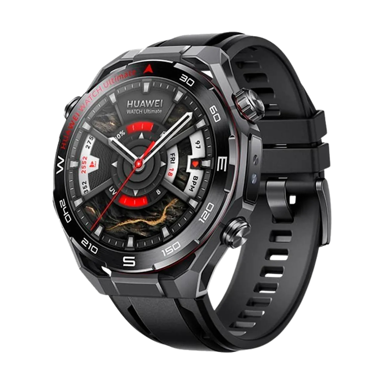 HUAWEI 55020GBB Watch Ultimate 2 Smartwatch, Μαύρο | Huawei| Image 2