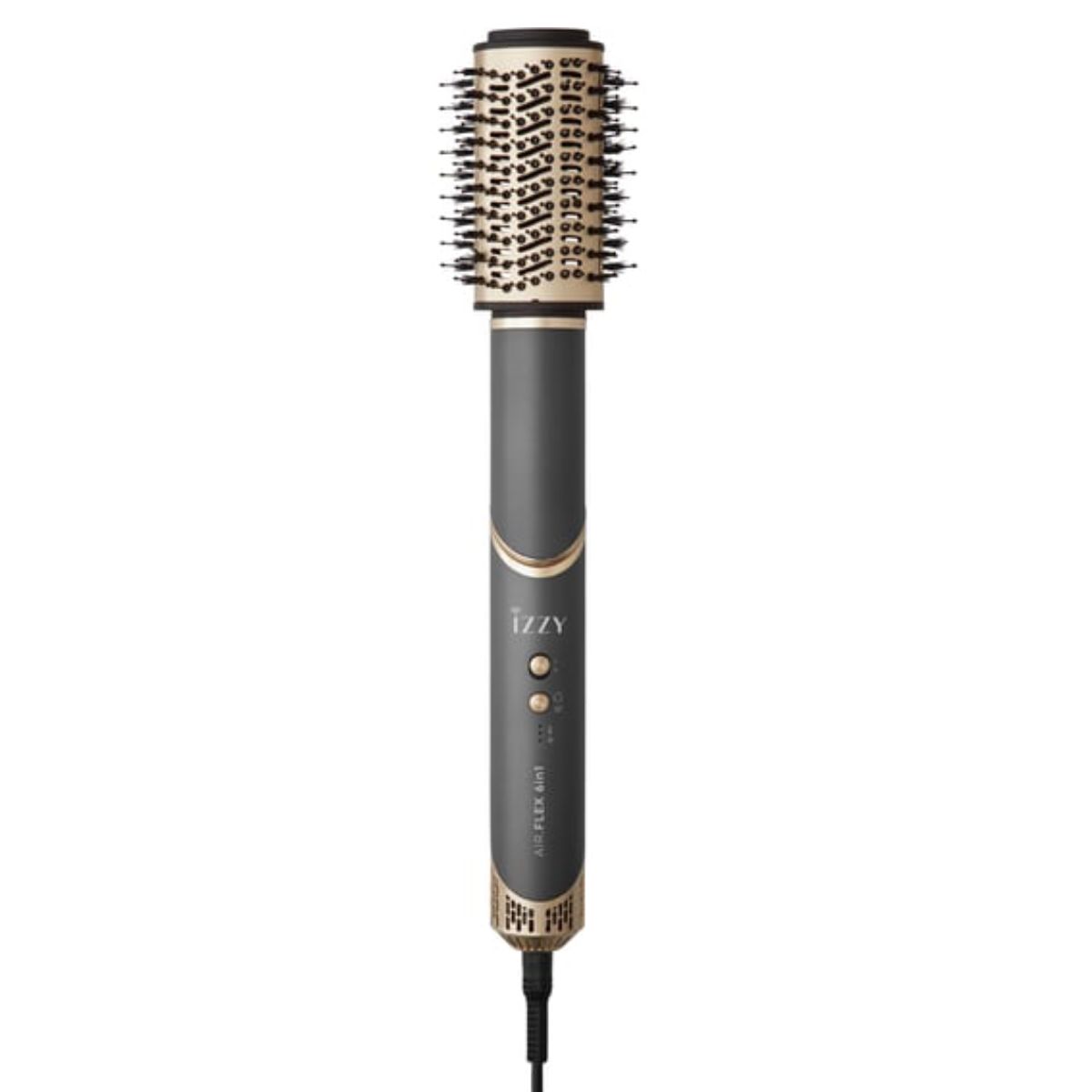 IZZY IZ-7212 AirFlex 6in1 Hair Brush Multistyler, Gray / Gold  | Izzy| Image 4