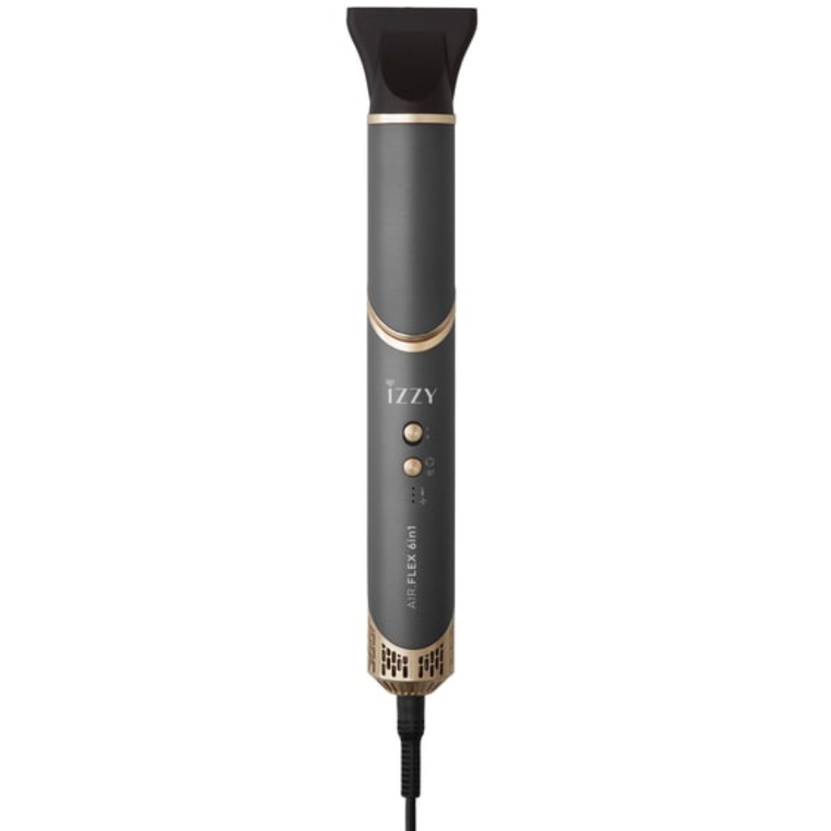 IZZY IZ-7212 AirFlex 6in1 Hair Brush Multistyler, Gray / Gold  | Izzy| Image 11