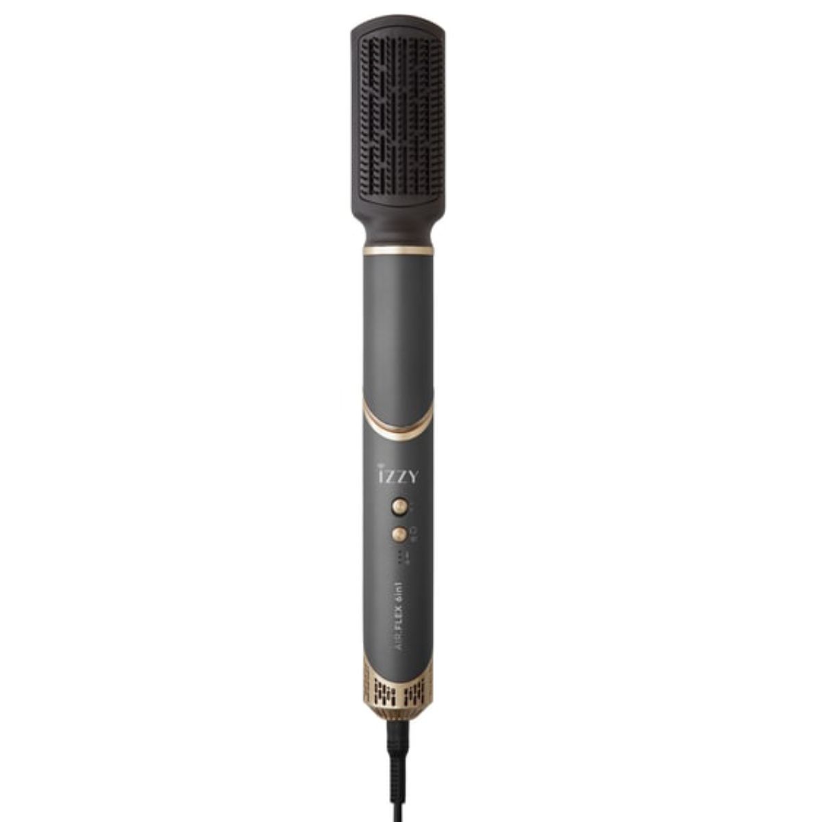 IZZY IZ-7212 AirFlex 6in1 Hair Brush Multistyler, Gray / Gold  | Izzy| Image 2