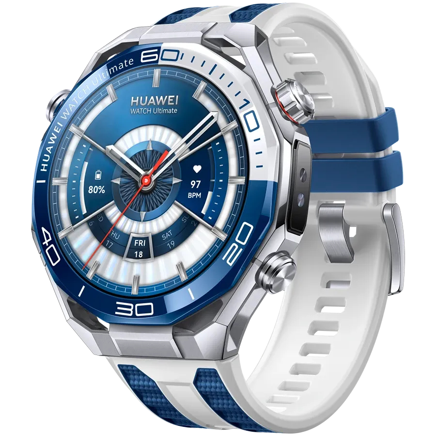 HUAWEI 55020GAY Watch Ultimate 2 Smartwatch, Μπλε | Huawei| Image 5