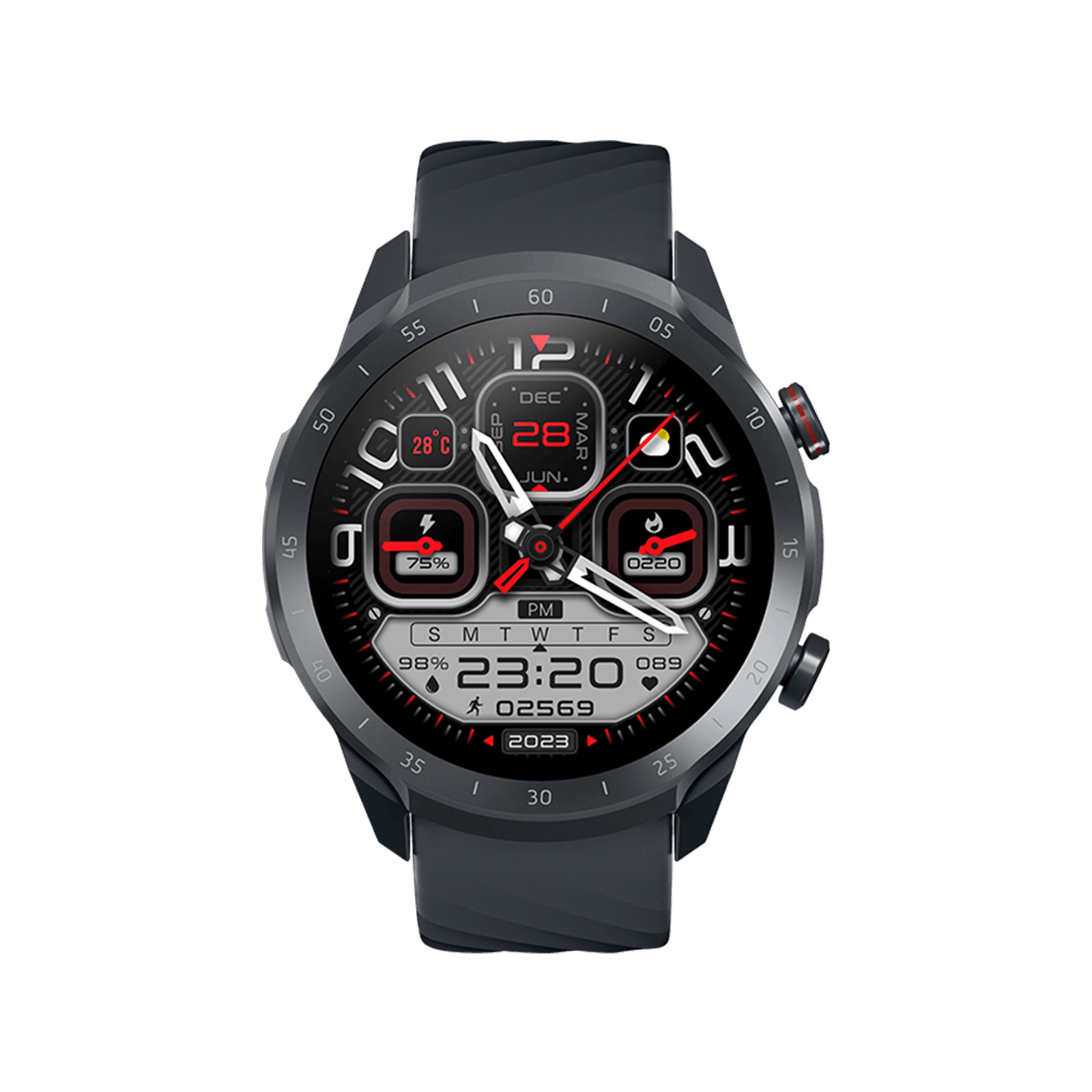 MIBRO WATCH A2 Smartwatch, Μαύρο | Mibro| Image 1