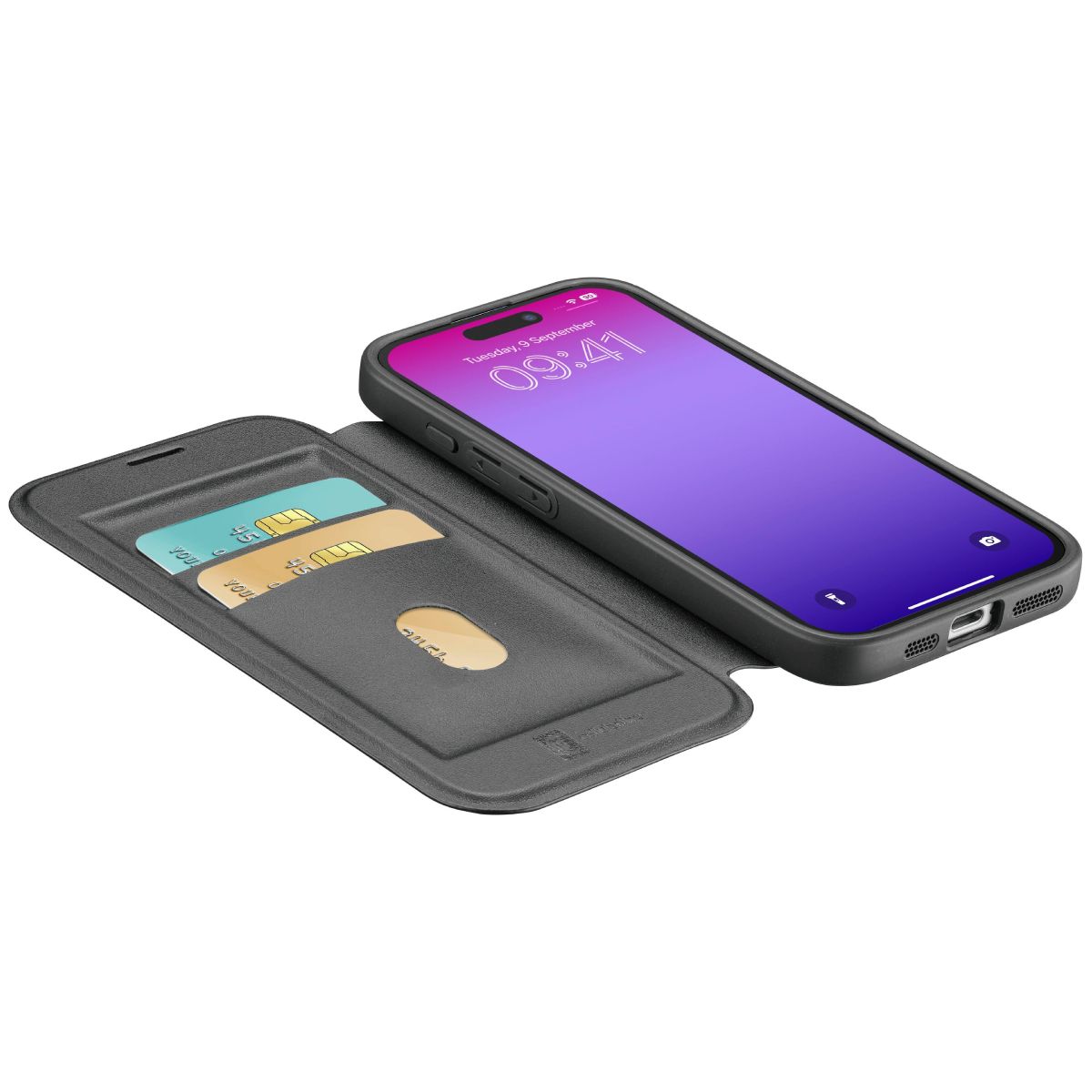 CELLULAR LINE Daily Mag Θήκη Βιβλίο για iPhone 17 Pro Max, Μαύρο  | Cellular-line| Image 4