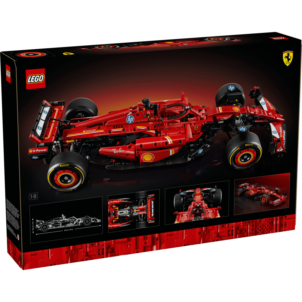 LEGO® 105968 Technic Ferrari SF-24 F1 Αυτοκίνητο | Lego| Image 8