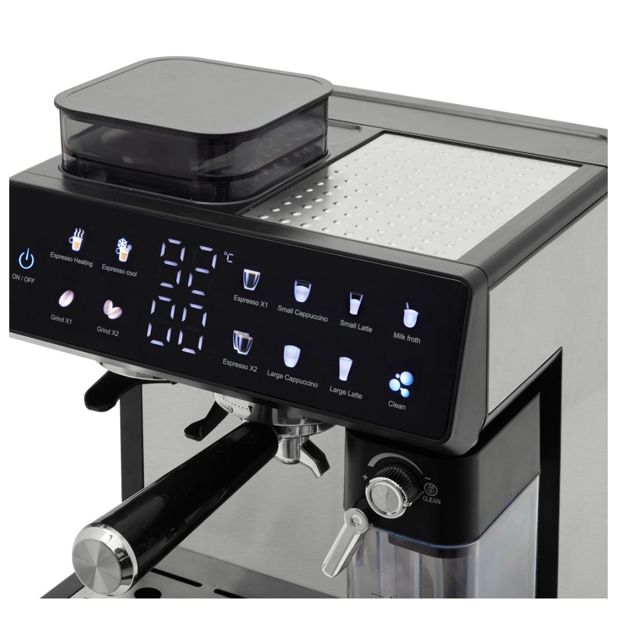 IZZY 225253 IZ-6028 Barista Expert Ημιαυτόματη Μηχανή Espresso, Μαύρο  | Izzy| Image 3
