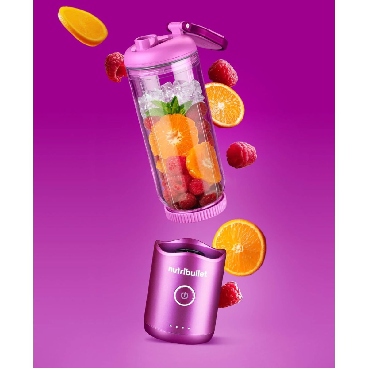 NUTRIBULLET NBP013VT Flex to Go Φορητό Μπλέντερ, Μωβ της Ορχιδέας | Nutribullet| Image 4