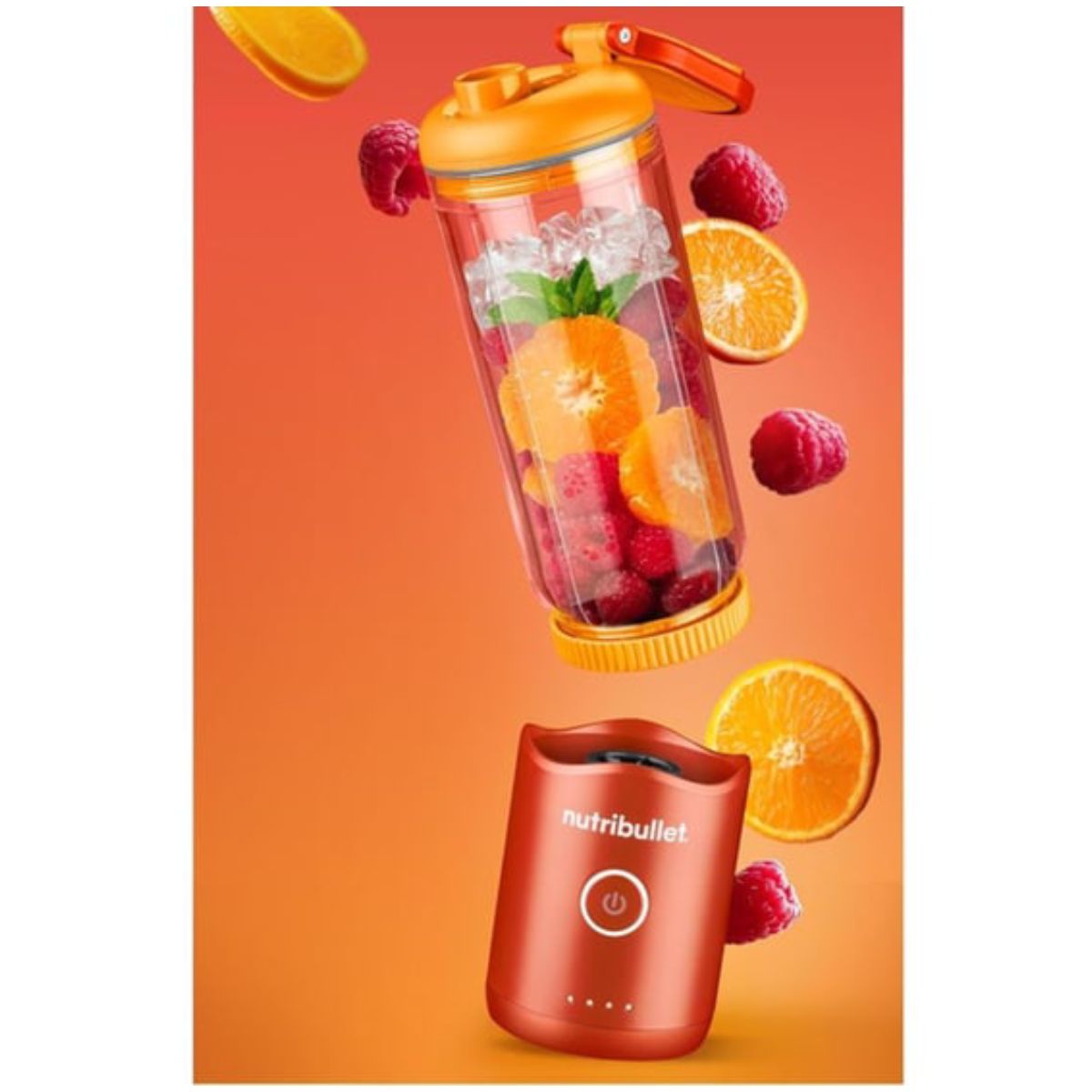 NUTRIBULLET NBP013OR Flex to Go Φορητό Μπλέντερ, Πορτοκαλί | Nutribullet| Image 4