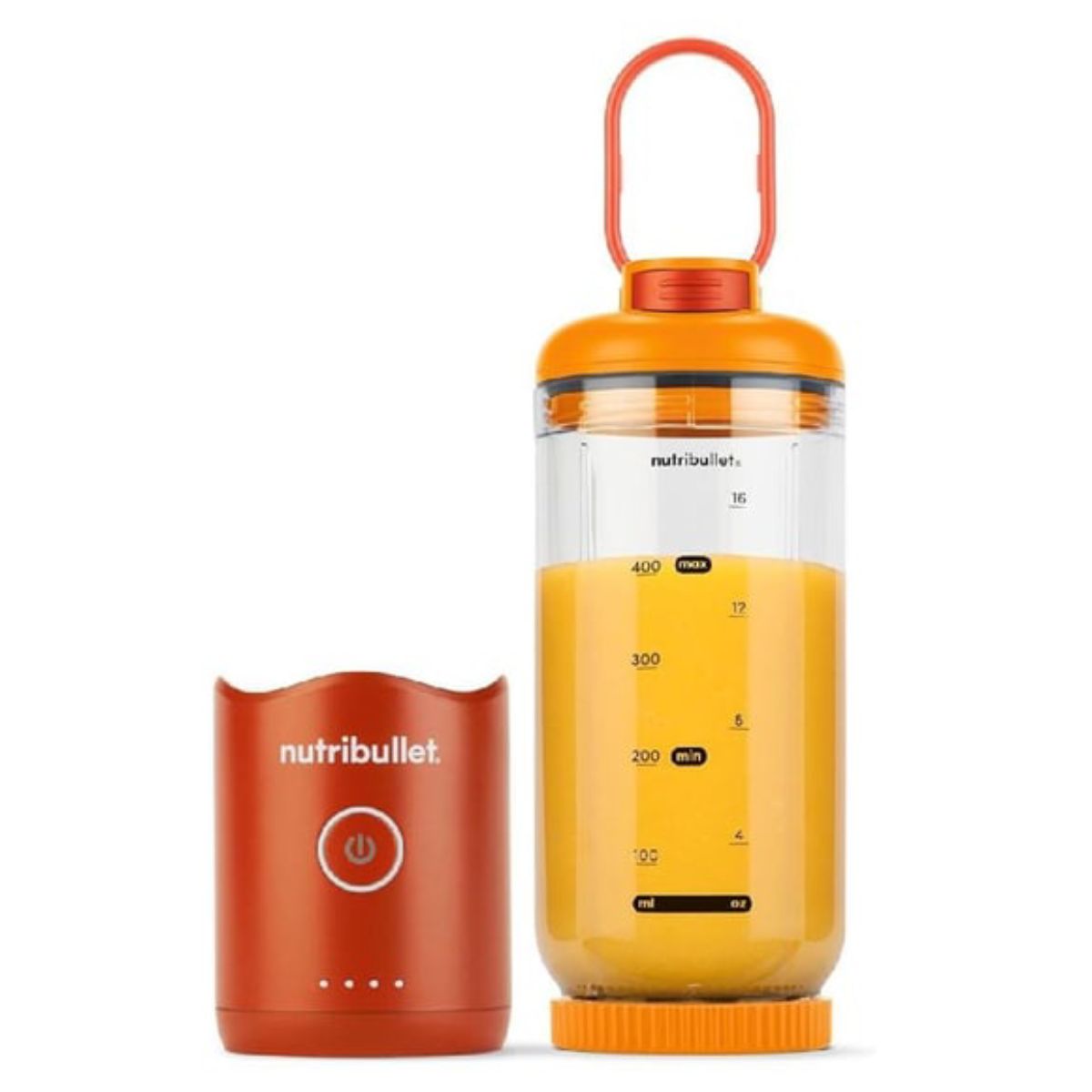 NUTRIBULLET NBP013OR Flex to Go Φορητό Μπλέντερ, Πορτοκαλί | Nutribullet| Image 3