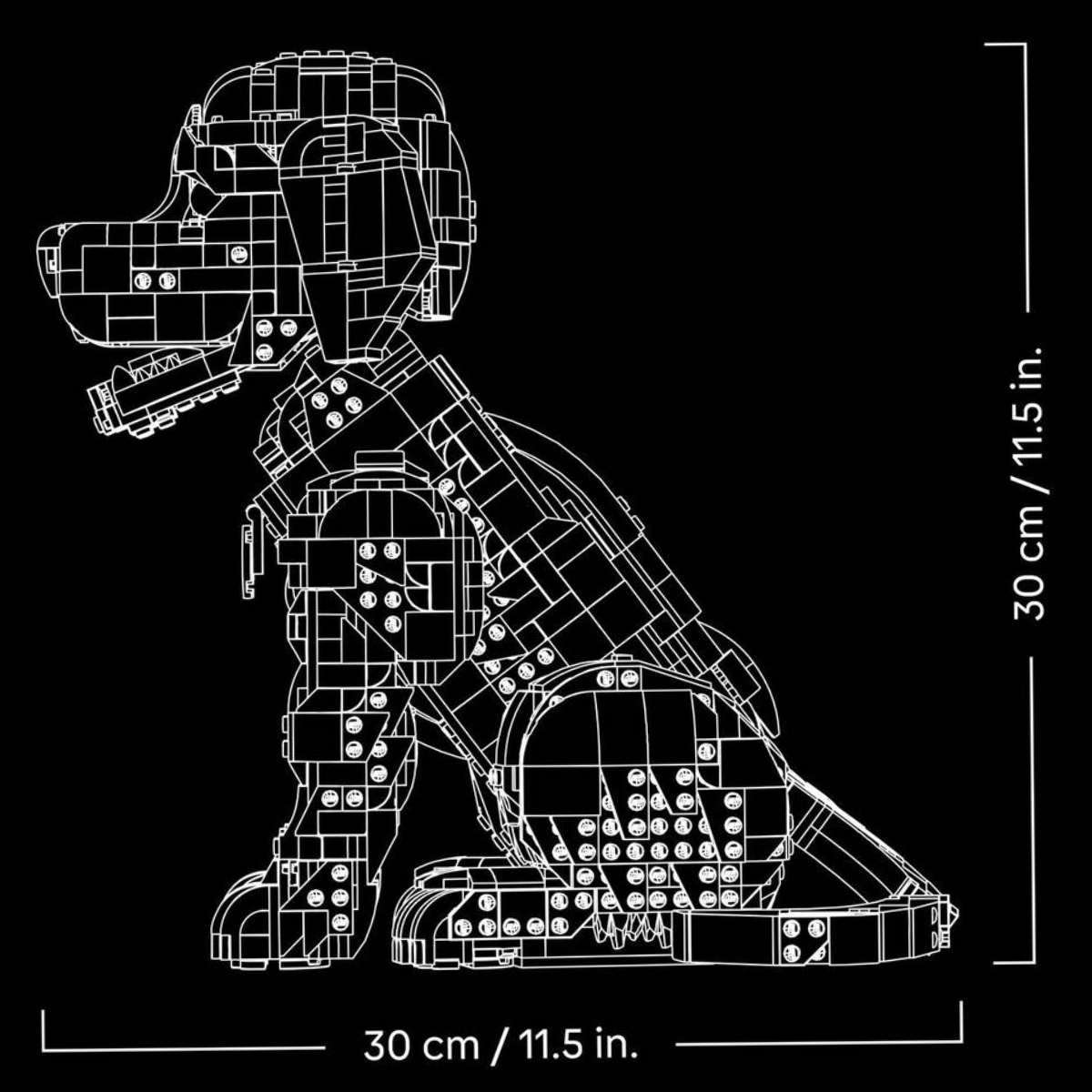 LEGO® 115543 Icons Golden Retriever Puppy | Lego| Image 7