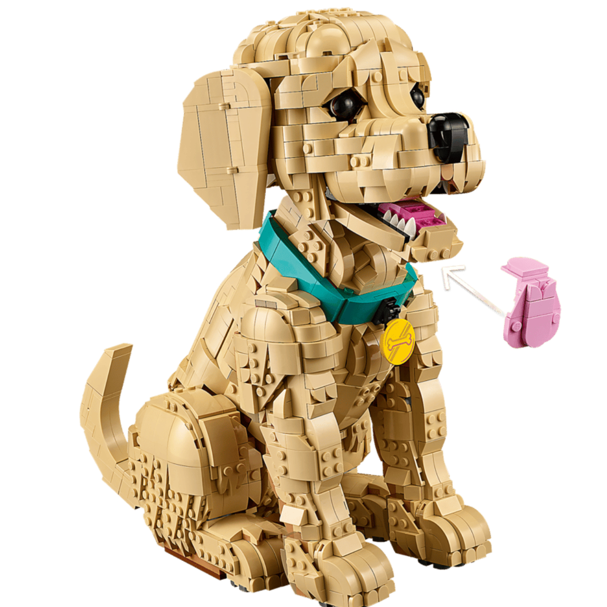 LEGO® 115543 Icons Golden Retriever Puppy | Lego| Image 8